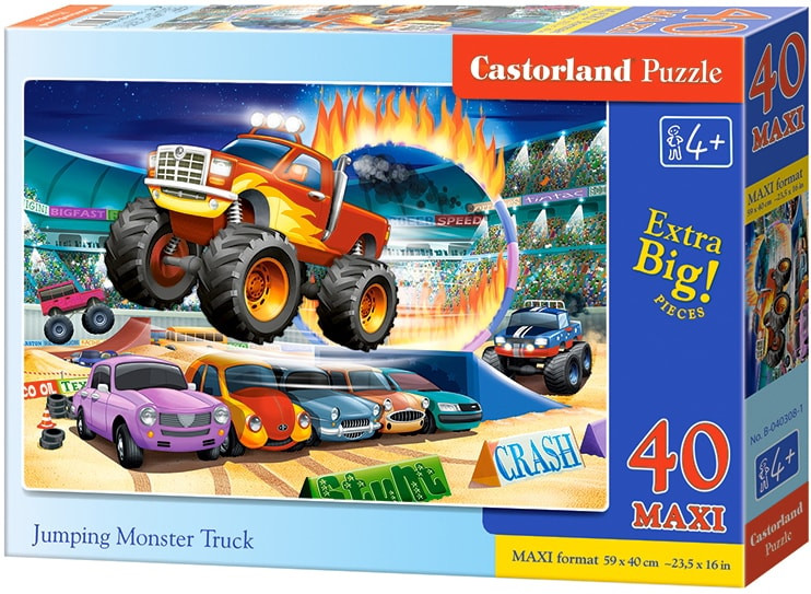 

Пазл Castorland Прыжки Монстр Траков B-040308