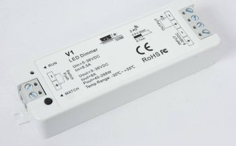 Диммер для одноцветных лент (без RGB) GS star LUX V1 8А