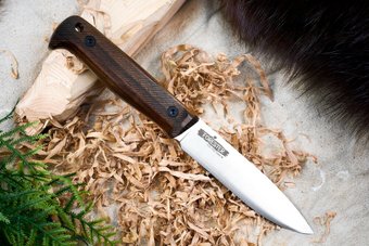 Нож Kizlyar Supreme Forester AUS-10Co (Cryo) Орех