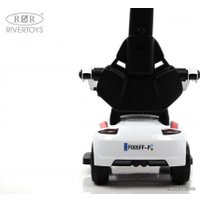 Каталка RiverToys F005FF-P (белый)