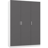 Шкаф распашной Интермебель Марсель-3 МР 01-03 (графит серый)