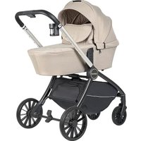 Универсальная коляска Farfello 2в1 Baby shell BS-13 (бежевый/комби рама)