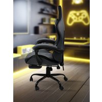 Игровое (геймерское) кресло King Style Impact Sueder Fabric Black (темно-серый/черный)