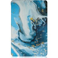 Чехол для планшета JFK Smart Case для Xiaomi Mi Pad 6/Mi Pad 6 Pro 11 600 (голубой мрамор)