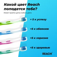 Зубная щетка Reach Stay White жесткая (в ассортименте)