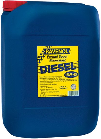 

Моторное масло Ravenol Formel Super Diesel 15W40 CF-4 5л