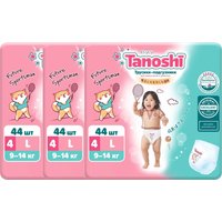 Трусики-подгузники Tanoshi Baby Pants L 9-14 кг (132 шт)