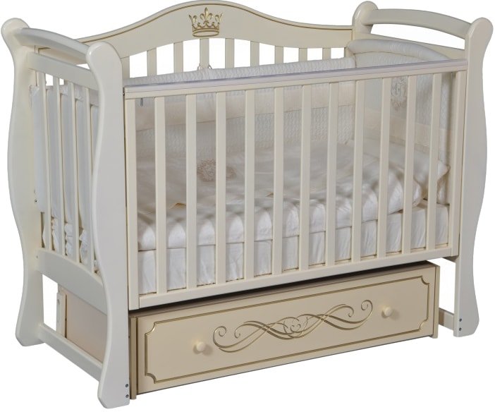 

Классическая детская кроватка Антел Julia 11 (слоновая кость)