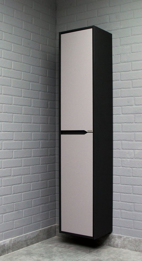 

Домино Шкаф-пенал для ванной 35 Karat без ящика DK3214P (правый, серый тауп)