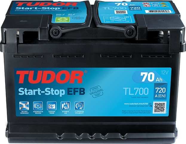 

Автомобильный аккумулятор Tudor Start-Stop EFB TL700 (70 А·ч)