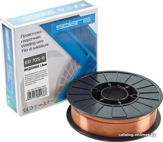 

Сварочная проволока Solaris ER 70S-6 WM-ER70S6-10050