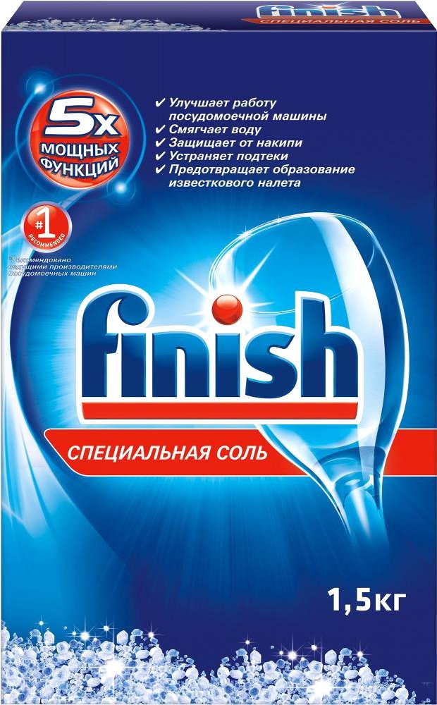 

Соль для посудомоечной машины Finish Специальная соль (1.5 кг)