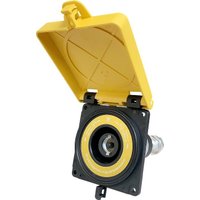 Розетка промышленная КС YHT BX3 0800Y02 1Р 800А 1000В IP68 0800Y02 (желтый)