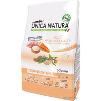 Сухой корм для кошек Unica Natura Unico Indoor с курицей, рисом и морковью 1.5 кг