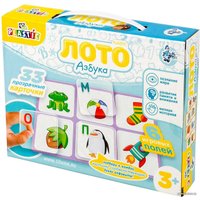 Развивающая игра Десятое королевство 10KOR Plastic Лото Азбука 03975