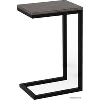 Приставной столик TMB Loft Роксет ЛДСП 300x400 (флитфуд серая лава/черный)