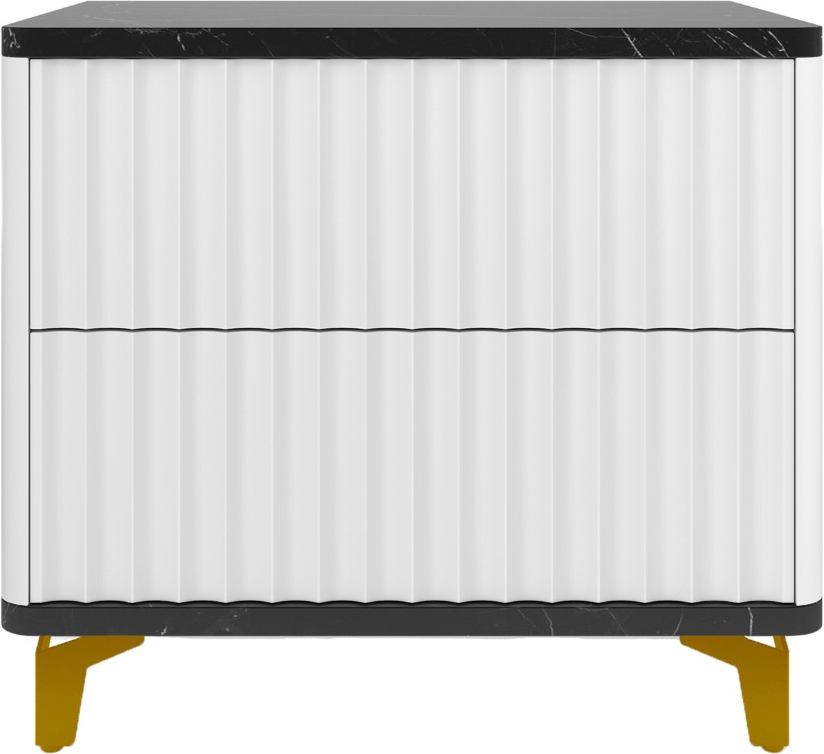 

Тумба Shtabe Royal 5003 эко (мрамор неро/золото)
