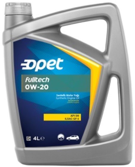 

Моторное масло Opet Fulltech 0W20 4л