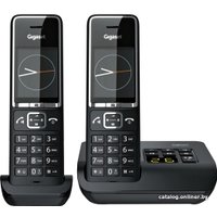 Радиотелефон Gigaset Comfort 550A Duo RUS (черный)