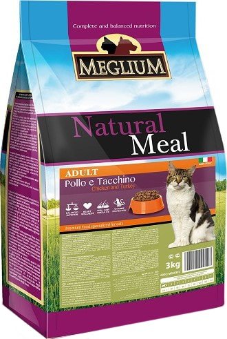 

Сухой корм для кошек Meglium Cat Adult Chicken & Turkey 3 кг