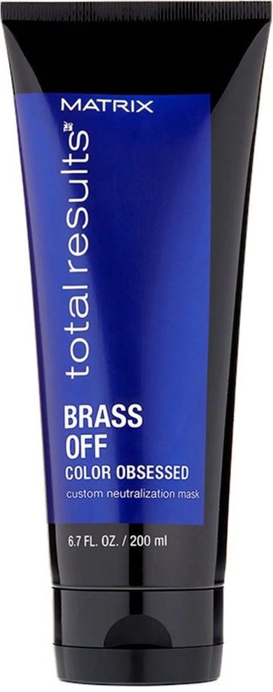 

Маска MATRIX Total Results Color Obsessed Brass Off холодный блонд