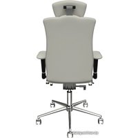 Офисное кресло Kulik System Elegance (с подголовником, белый)