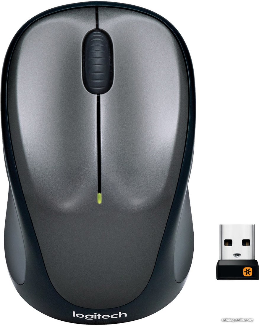 Мышь Logitech M235 Wireless Mouse (серый) [910-002201]