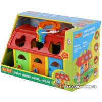 Сортер Полесье Домик для зверей (в коробке)