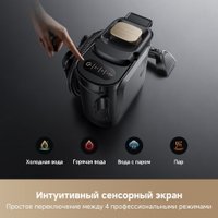 Пылесос Dreame Portable Carpet Spot Cleaner N20 Steam HNR27A (евровилка, черный)