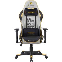 Игровое (геймерское) кресло Evolution Tactic PRO Special edition D2 (черный/серый/желтый)