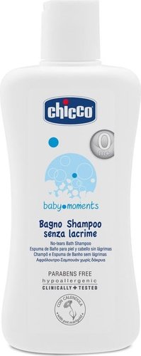 Шампунь детский Chicco Baby Moments без слез с календулой 200 мл (340628092)
