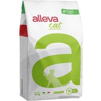 Сухой корм для кошек Alleva Holistic Adult Chicken & Duck + Sugarcane fiber & Ginseng (Курица с уткой + клетчатка сахарного тростника и женьшень) 10 кг