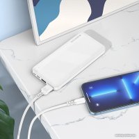 Внешний аккумулятор Borofone BJ27 10000mAh (белый) в Витебске