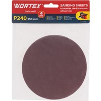 Набор шлифлистов Wortex 1325983 (4шт)