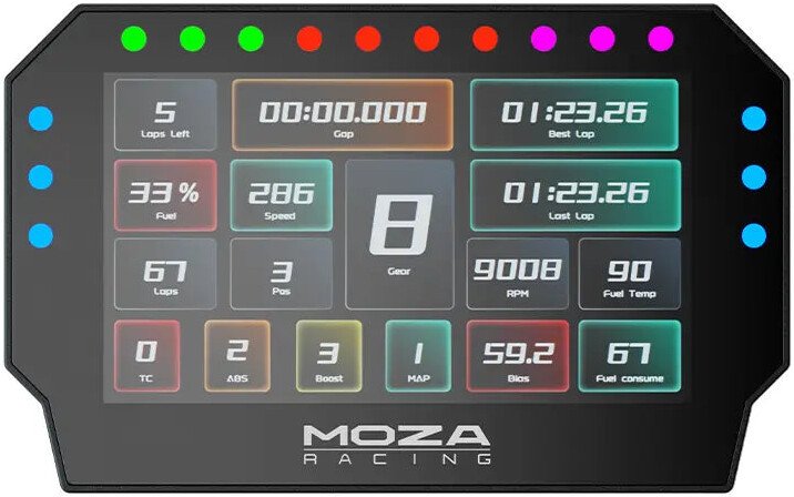 Информационный дисплей Moza CM2 HD Racing Dash RS072