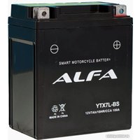 Мотоциклетный аккумулятор ALFA YTX7L-BS (7 А·ч)