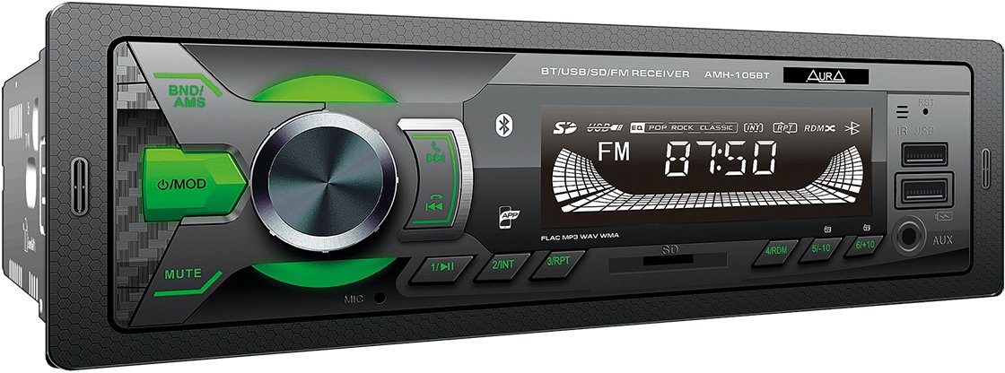 

USB-магнитола Aura AMH-105BT