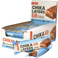 Протеиновый батончик Chikalab Chika Layers (60 г, лесной орех с карамелью)
