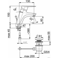 Смеситель Armatura Topaz 4012-814-00