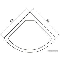 Душевая кабина Niagara NG-444WP-14 90x90