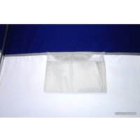 Палатка для зимней рыбалки Пингвин 3 с дышащим верхом (белый/синий)