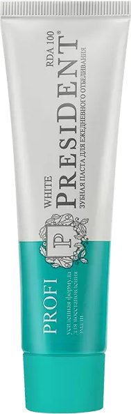 

Зубная паста PresiDent Daily white 100 RDA 50 мл