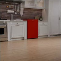 Однокамерный холодильник Olto RF-090 (красный)