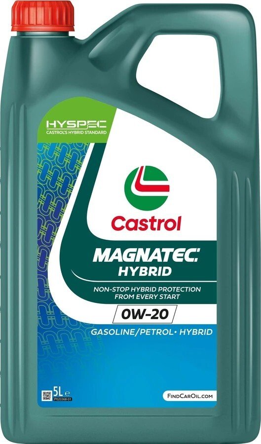 Моторное масло Castrol Magnatec Hybrid 0W-20 5л