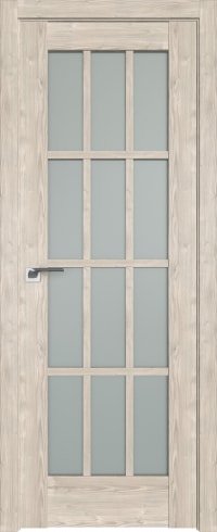 ProfilDoors 102XN L 50x200 (каштан светлый, стекло матовое)