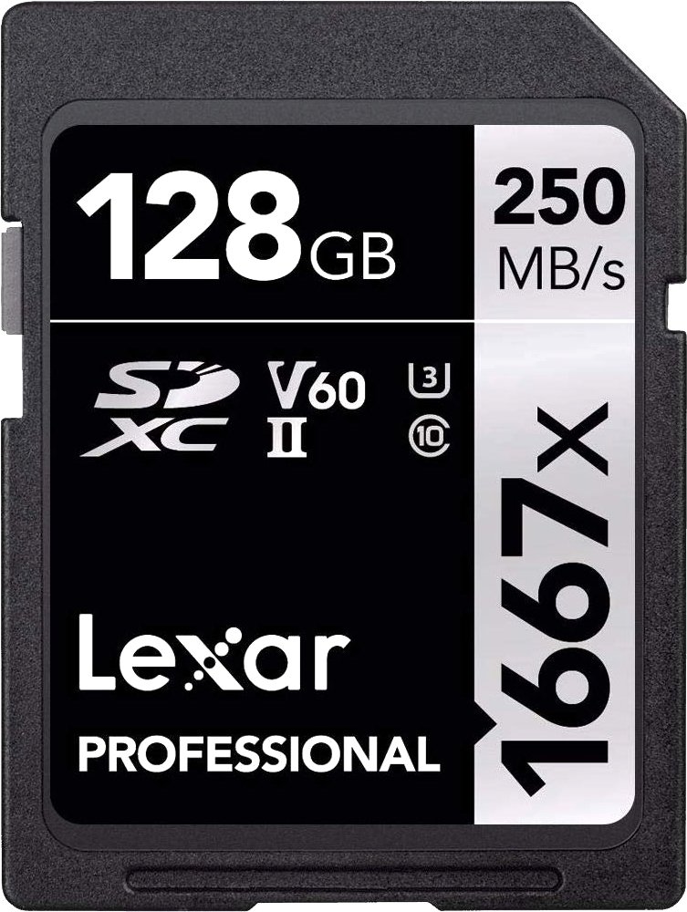 

Карта памяти Lexar LSD128CB1667 SDXC 128GB