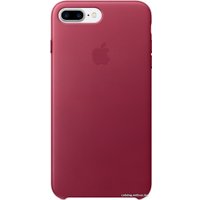 Чехол для телефона Apple Leather Case для iPhone 7 Plus Berry [MPVU2]