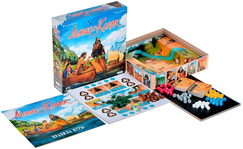 

Настольная игра Мир Хобби Льюис и Кларк: Экспедиция