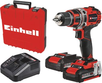 Einhell TE-CD 18/50 Li BL 4513896 (с 2-мя АКБ, кейс)