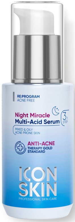 

Icon Skin Сыворотка для лица Night Miracle 30 мл